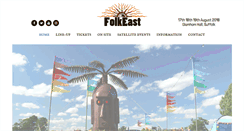 Desktop Screenshot of folkeast.co.uk