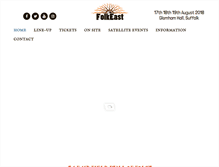 Tablet Screenshot of folkeast.co.uk